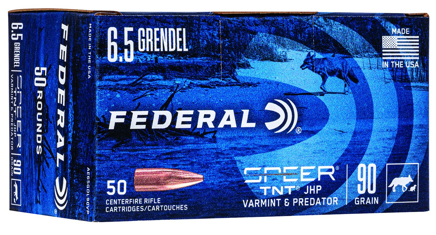 Federal Premium Ammunition AE65GDL90VP 6.5 Grendel 90gr JHP 50RD - Federal Premium Ammunition - 6.5 Grendel