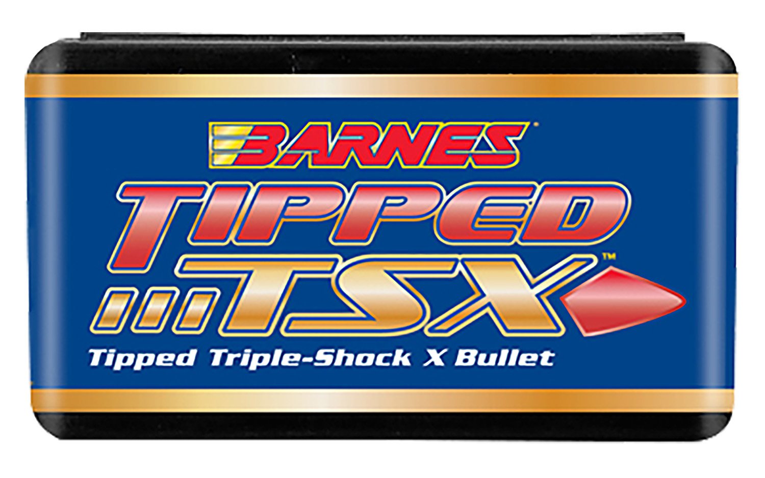 Barnes 30424 Tipped TSX .338 Cal 160gr Flat Base Bullets 50/Box - Browning - 338 Cal