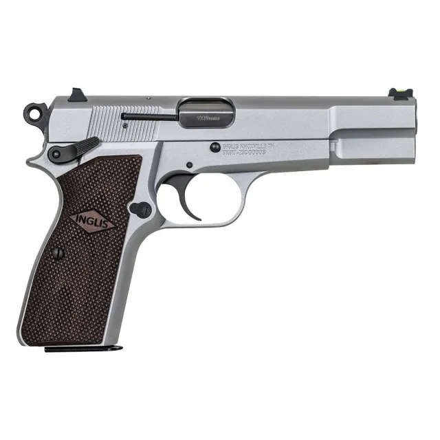 MAC 12000001 P-35 9mm Luger 15+1 4.70" Stainless Steel Barrel Satin... - MAC - 9mm
