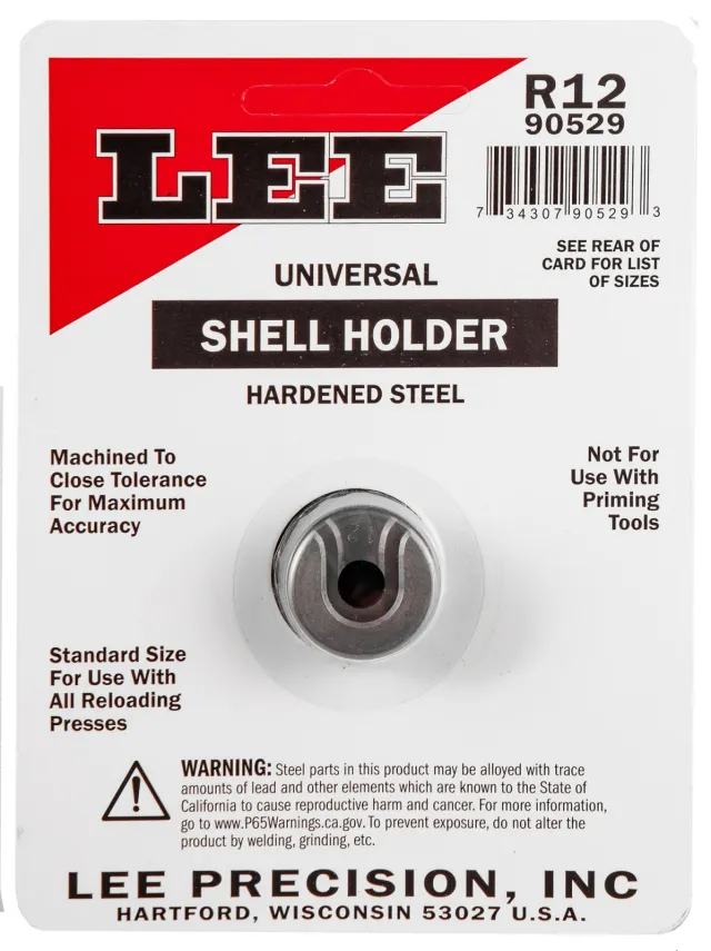 Buy Lee Precision Universal Shell Holder 6 PPC #12 Size 1 Pc online