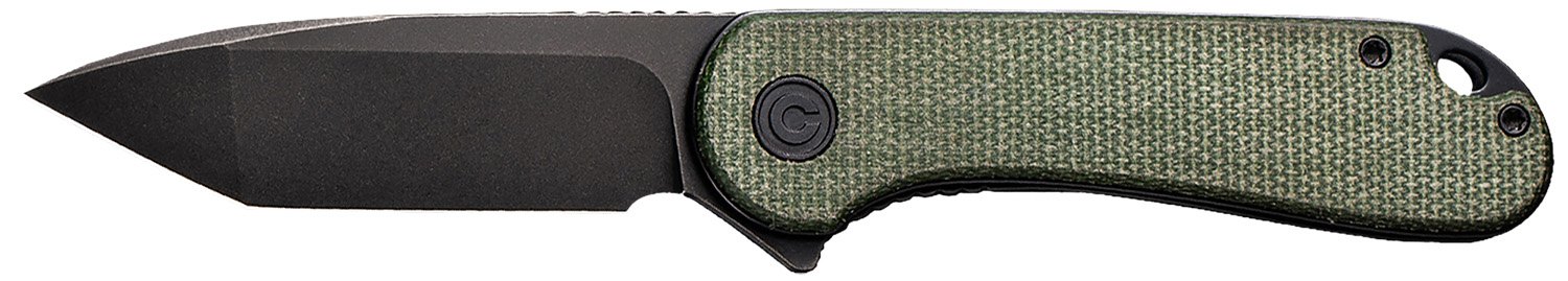 Buy CIVIVI Elementum 2.96In Green Micarta Handle Black Blade online