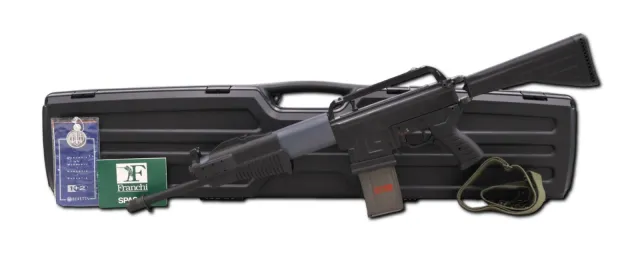 Franchi SPAS-15 12 Gauge 18 In Semi/Pump Black 6-Round Detachable Mag - FRANCHI - 12 Gauge for sale at Smoke Wagon Firearms