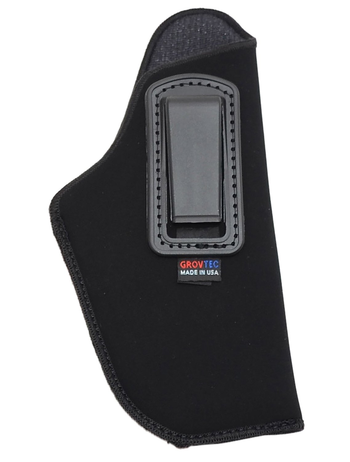 GrovTec GTHL14115R IWB Holster Black Suede Right Hand Large Semi-Auto - Grovtec