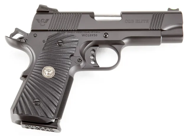 Wilson Combat CQBECP9 CQB Elite Compact 9mm 4" Black G10 Grip Pistol