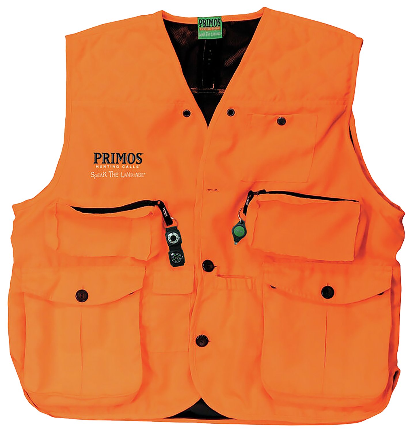 Buy Primos Gunhunters Huntin Vest Blaze Orange M Hang online