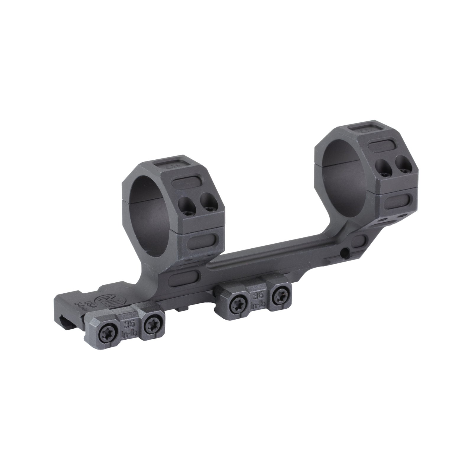 Midwest Industries MK2 Optic Mount Fits 34MM Anodized Black - Midwest Industries