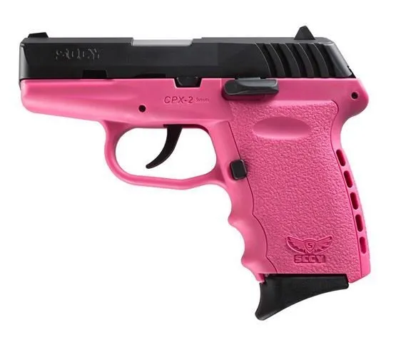 SCCY CPX-2 CB 9 x 19 mm DAO Blu/Pink 2 x 10 Round magazine
