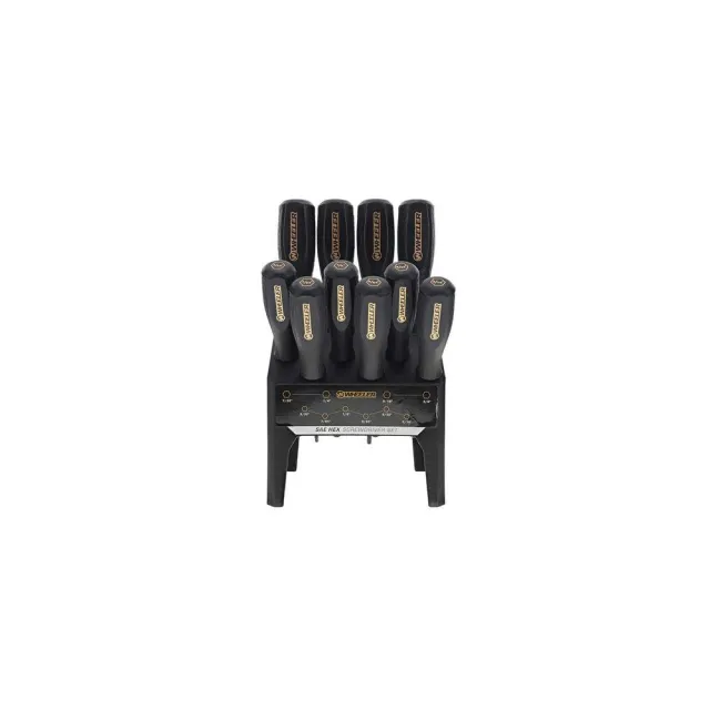 Wheeler 4005280 Bench Top Screwdriver Set Hex 10-Piece - Wheeler
