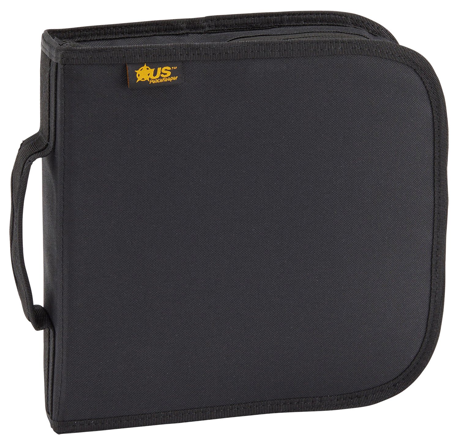 US PeaceKeeper P26208 Handgun Case Black Polyester Holds 1 - US PeaceKeeper