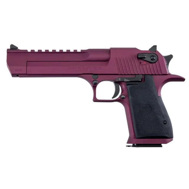 Magnum Research Desert Eagle Mark XIX Handgun 50 AE 7rd Magazine 6 Barrel Black Cherry with Black Grips **BLEM