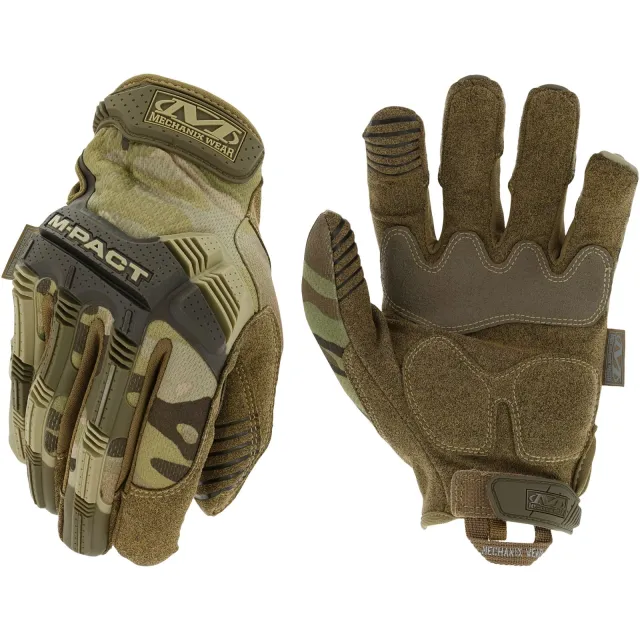 Mechanix Wear MPT78009 M-Pact Multi-Cam Synthetic Leather Medium TPR... - Mechanix Wear
