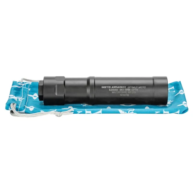 Griffin Armament Optimus Micro 22 Cal Suppressor GAOPM-W
