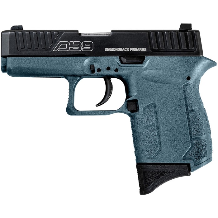 Diamondback DB0200P251 DB9 Striker Fired 9mm Semi-Auto Pistol, 3.00" Barrel, 6+1 Capacity, Black Finish - Diamondback Firearms - 9mm