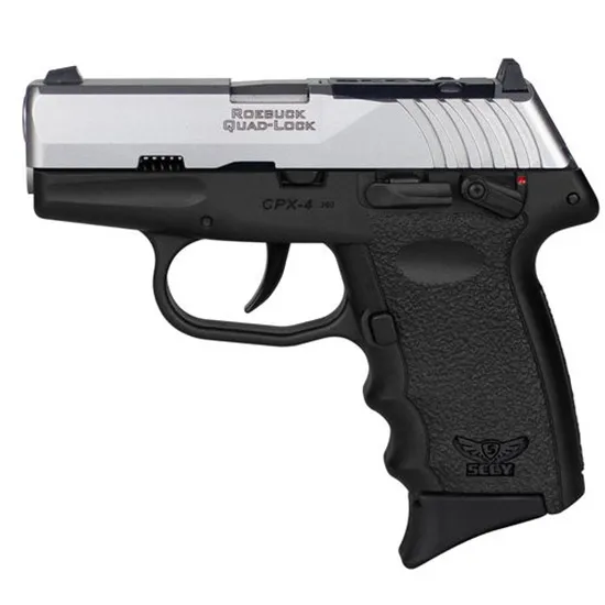 SCCY CPX-4 RDR .380 ACP Pistol Stainless/Black