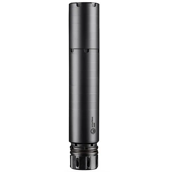 Dead Air Wolfman 9mm KeyMicro Kit 1/2-28 Black Cerakote