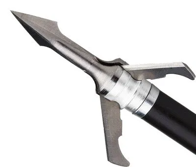 Grim Reaper 1301 Fatal Steel 3-Blade Broadhead 100gr 1 1/4" Cut - Grim Reaper