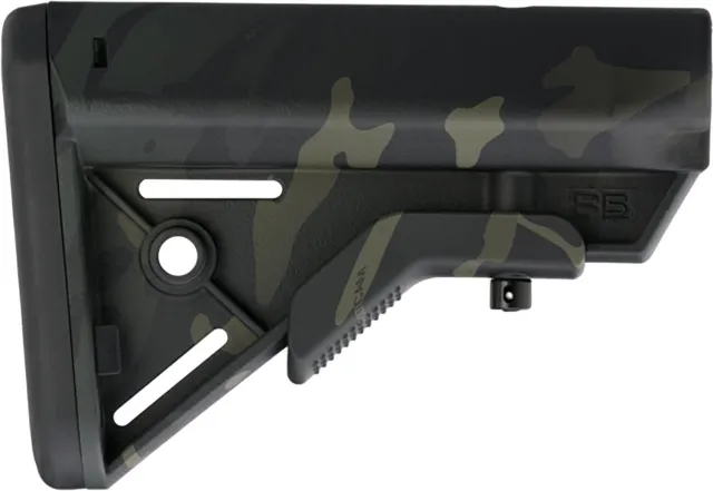 B5 Systems BRV-1421 Bravo Stock Black Multicam Mil-Spec AR-15 Accessory