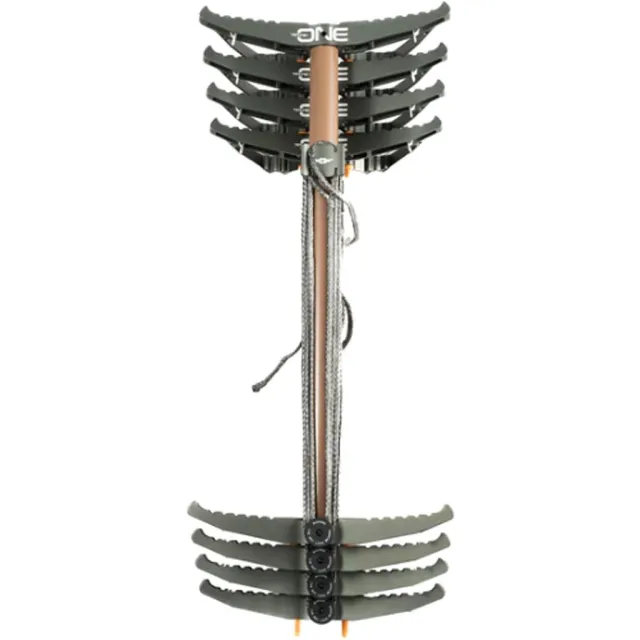 Tethrd One Stick Climb-One-4 4-Pack Gear Retention Mounts for Packs - Tethrd