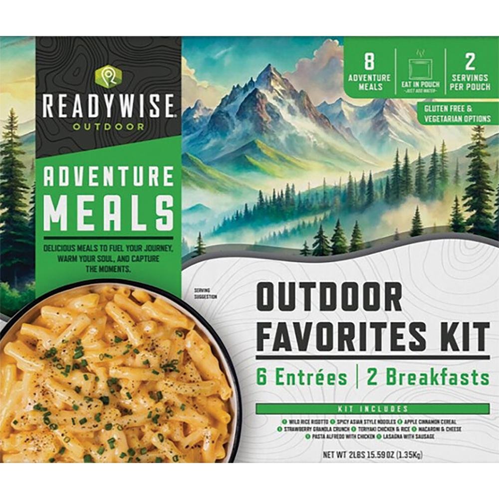 ReadyWise Camping Favorites Kit 9/ct - ReadyWise