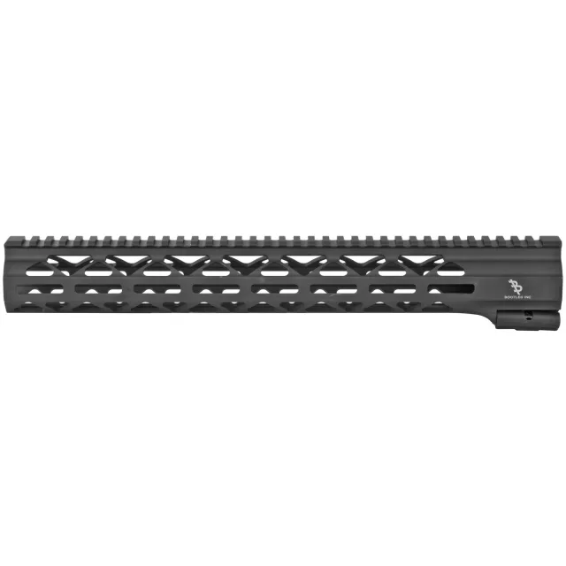 Bootleg BP-HG15-4 15" M-LOK AR-15 Handguard, Anodized Aluminum, Black - Bootleg