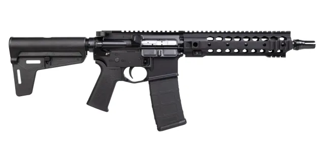 AAC (Advanced Armament) AR-103229 MPW 5.56 x 45mm 10.5" Matte Black Semi-Auto Pistol