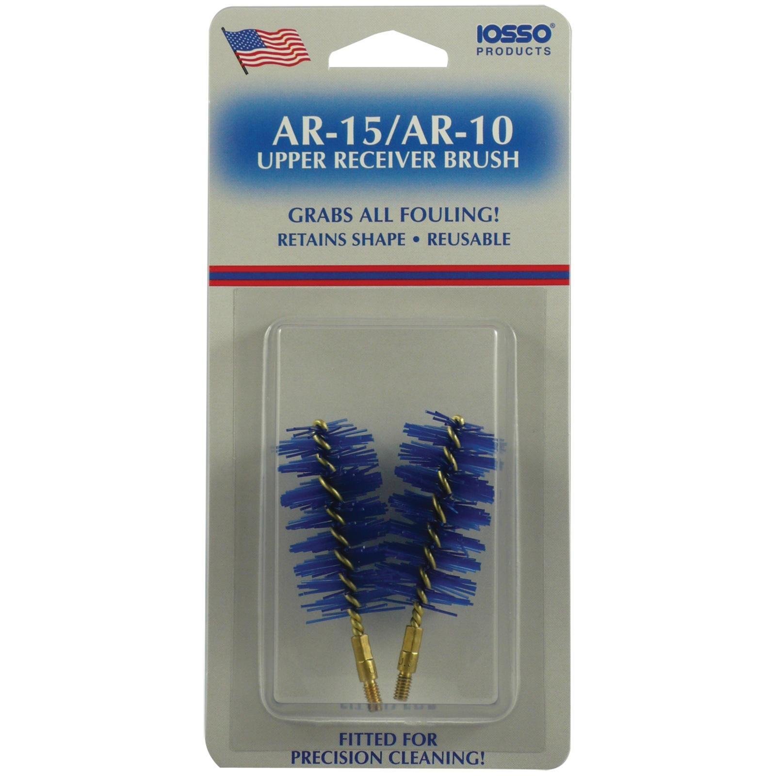 Iosso AR-15 Upper Receiver Precision Cleaning Brush, Reusable, 2-Pack with - Iosso Products