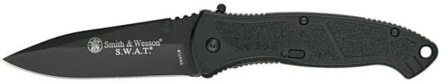 S/WESSON SWATLB 3.7in Blade, Assisted Open, 6061-T6 Aluminum Handle - Smith & Wesson