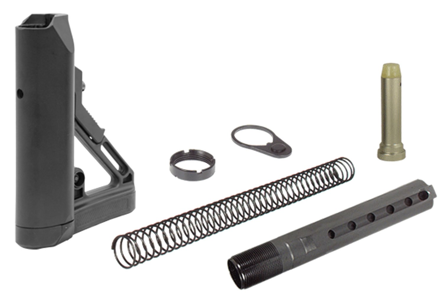 UTG Pro RBUS1BM Mil-Spec OPS Ready S1 Stock Kit Black 6-Position AR-15