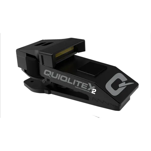 QuiqLite X2 USB Rechargeable Aluminum Housing 20 - 200 Lumens - Quiqlite