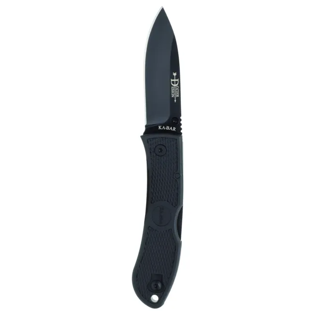 Ka-Bar 4062S35 Folding Hunter Black Tactical Knife - Ka-Bar