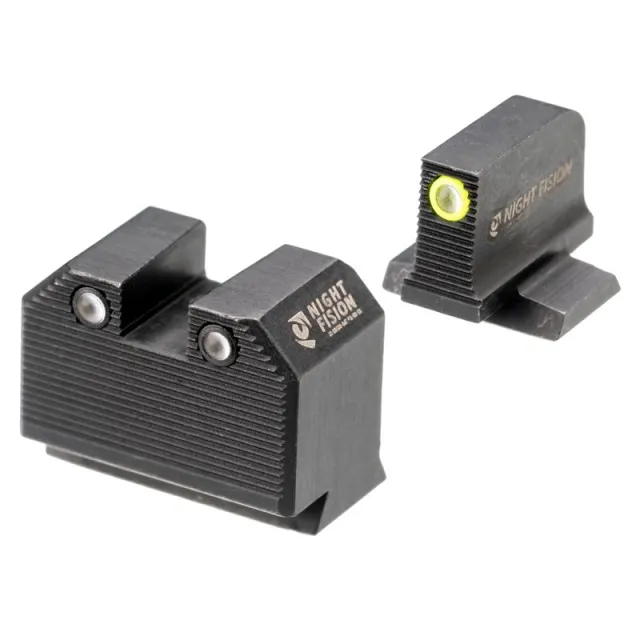 Night Fision Optics-Ready Stealth Night Sights for S&W M&P RMR/507C/SRO - Night Fision