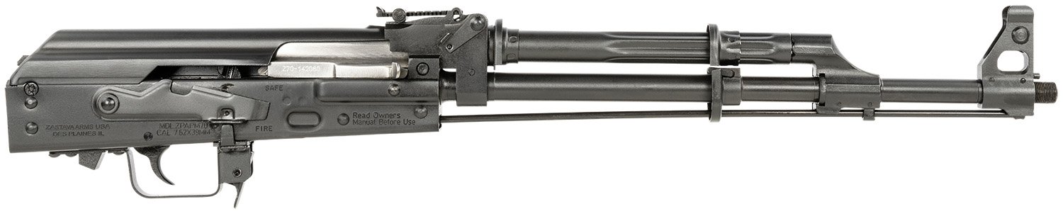 Zastava Arms USA ZR7762BA ZPAPM70 7.62x39mm, 16.3" Cold Hammer Forged Chrome Lined Barrel, Black Cerakote Finish - Zastava Arms - 7.62X39MM