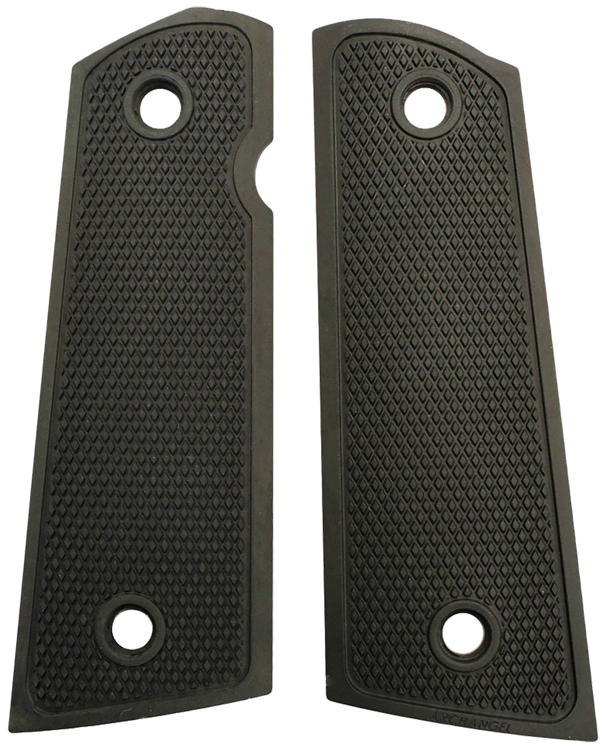 Pro-Shot Products Archangel AA107 1911 Aluminum Grip Panels Black Anodized - Pro-Shot Products