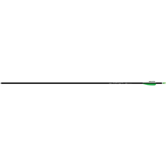 Easton 927665 Genesis Arrows 3" Vane Black 36pk 1820 Size 12.2 GPI - Easton