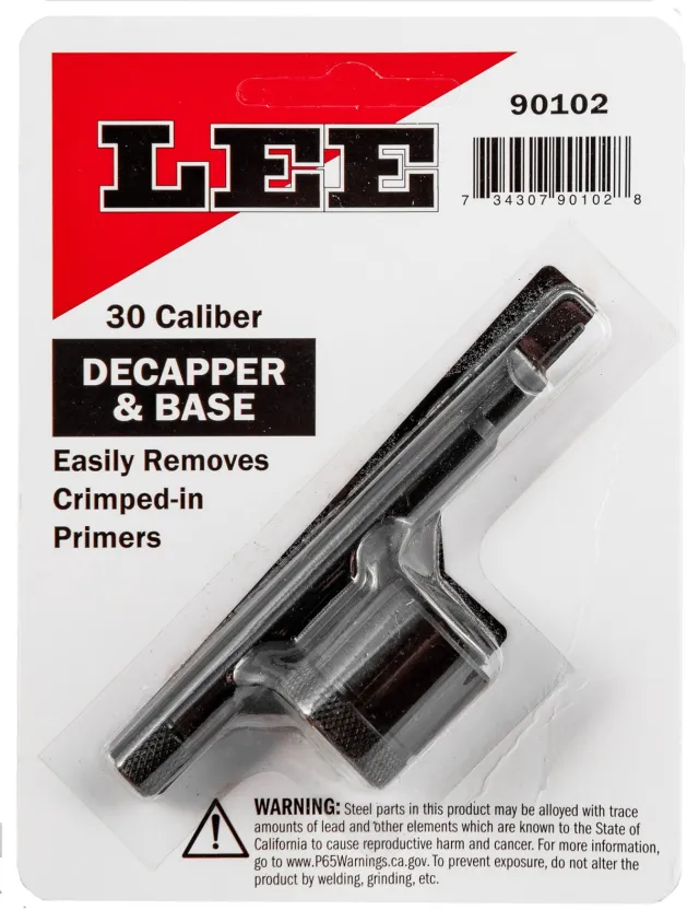 Buy Lee Precision Decapper & Base 22 Caliber Removes Crimped Primers online