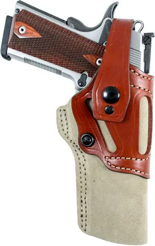 Buy DeSantis 189NJ21Z0 Wild Hog Leather Holster Ambidextrous 1911 5" Tan online