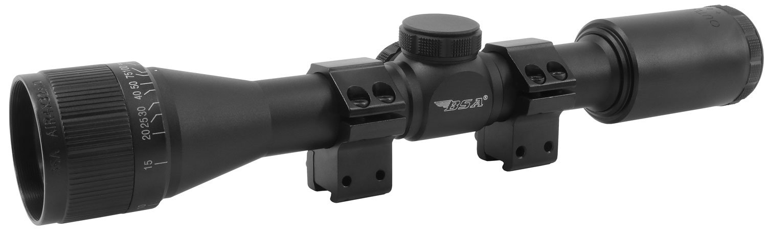BSA Optics Outlook 4x32mm Mil-Dot AO Air Rifle Scope AIR4X32AOTB 32MM AO - BSA Optics - 32MM AO