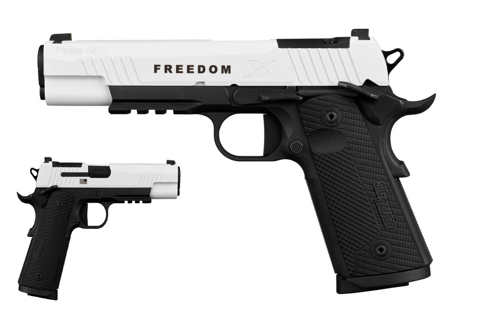 Buy Sig Sauer 1911XR-45-TWXR3-TP .45 ACP 5.0 In 8 White Cerakote online