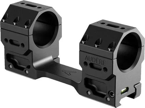 Audere AD0011A Adversus 30mm 40MOA High Scope Mount Black - Audere
