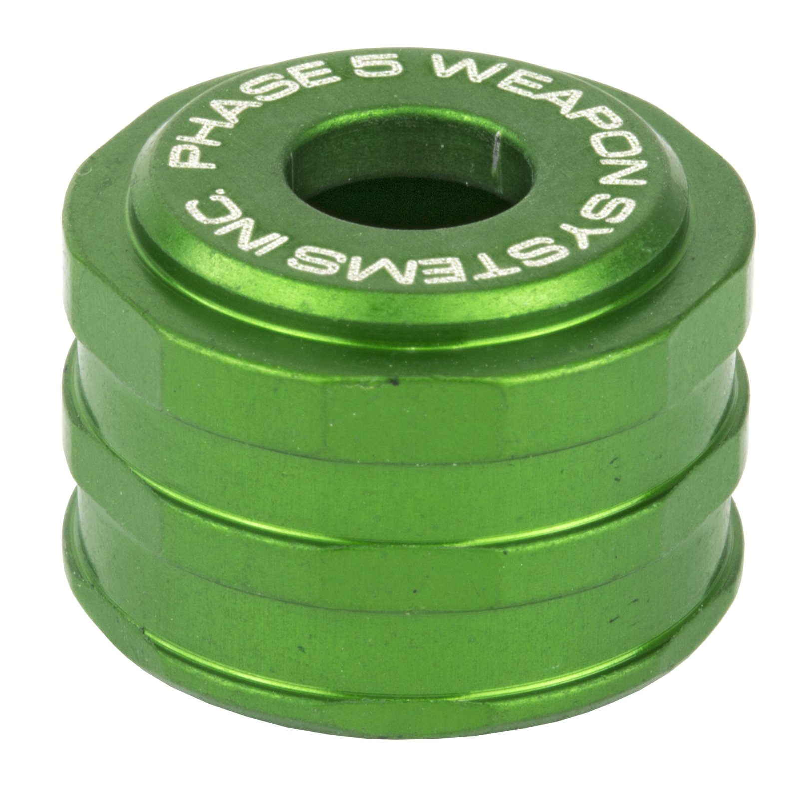 Phase 5 Weapon Systems Low-Drag High Visibil 12 Gauge Green Follower - Phase 5 Weapon Systems