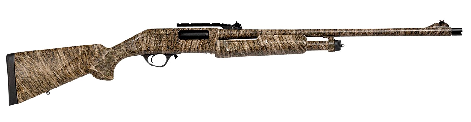 Escort HEFH1224TRBL 12 GA Pump Action 24 in Black Chrome 4+1 Synthetic - Hatsan USA / Escort Shotguns - 12 Gauge