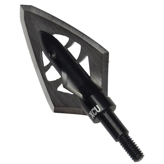 Xecutioner 3240 Demon Hunter Tanto Broadheads 125gr 3pk Black - Xecutioner