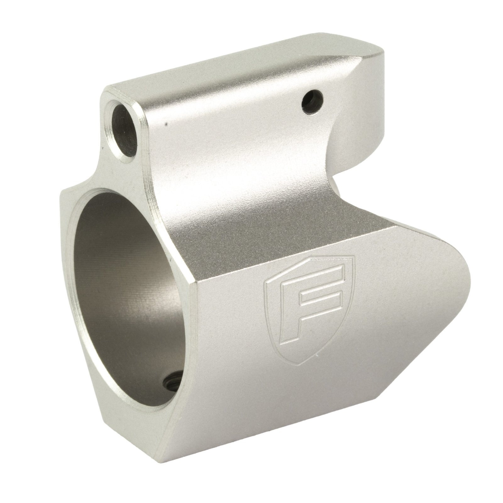 Fortis Manufacturing Gas Block M2 .750 Stainless Steel Low Profile - Fortis Manufacturing