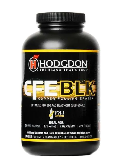 Hodgdon BLACK1 CFE BLK Powder 1 lb - Hodgdon - 1 LB