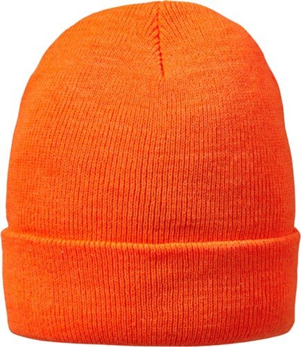 Buy Hot Shot Basics Knit Cap Commander Blaze Orange online