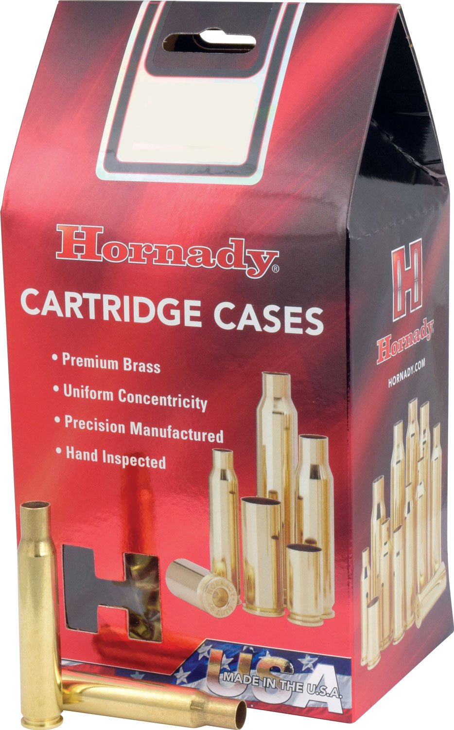 Hornady 30 Nosler Unprimed Rifle Brass Cases 20 Count 86706