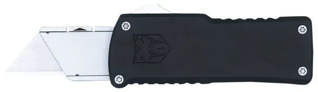 CobraTec CTOTFUTBLK OTF Utility Knife Black - CobraTec Knives