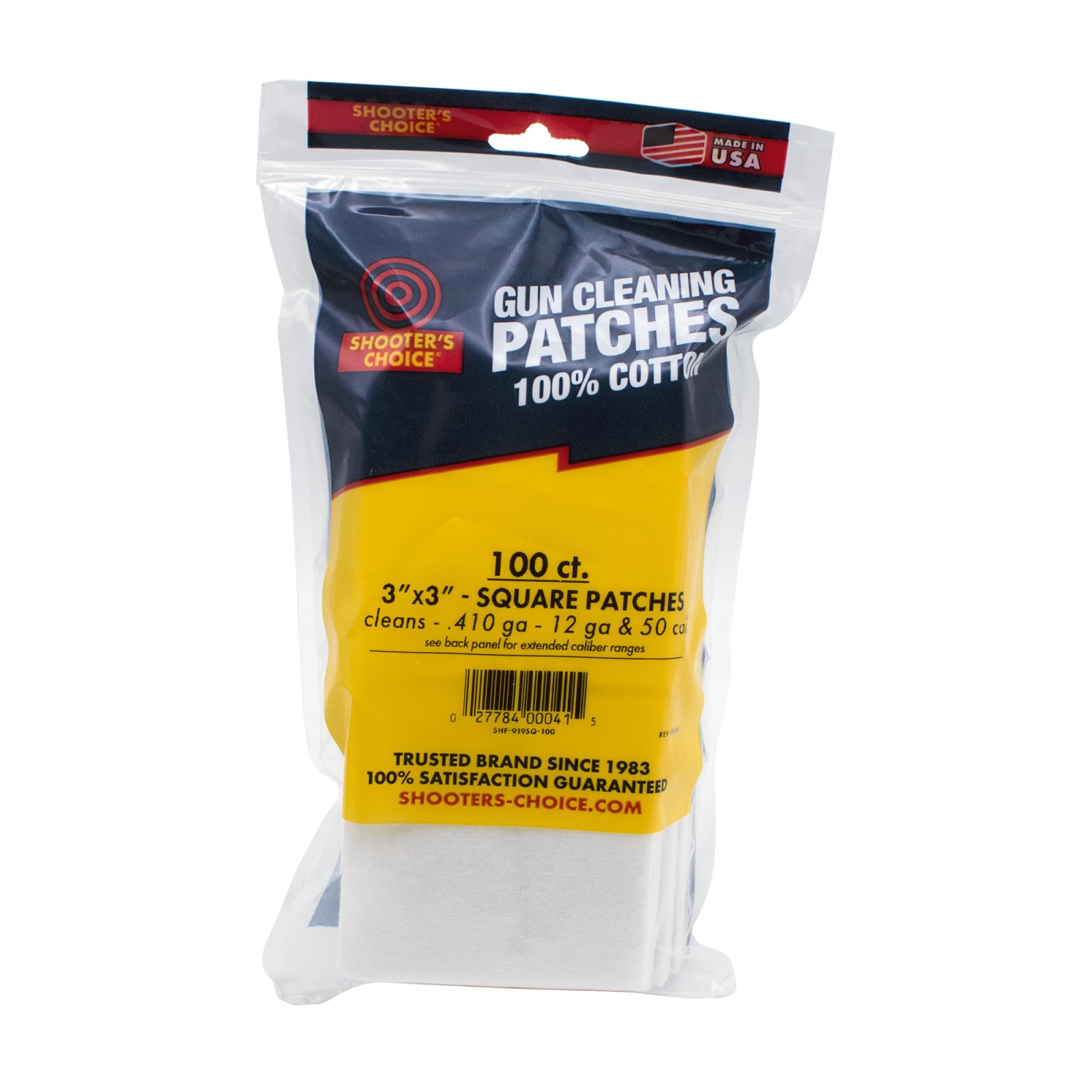 Buy Otis Technology FG-919SQ-100 Cotton Patches 3x3 in 100 Count online