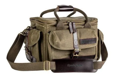 Remington RPRB Premier Range Bag Olive Drab Green Waxed Canvas