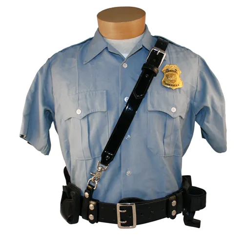 Boston Leather Sam Browne Shoulder Strap Adjustable Leather - Boston Leather